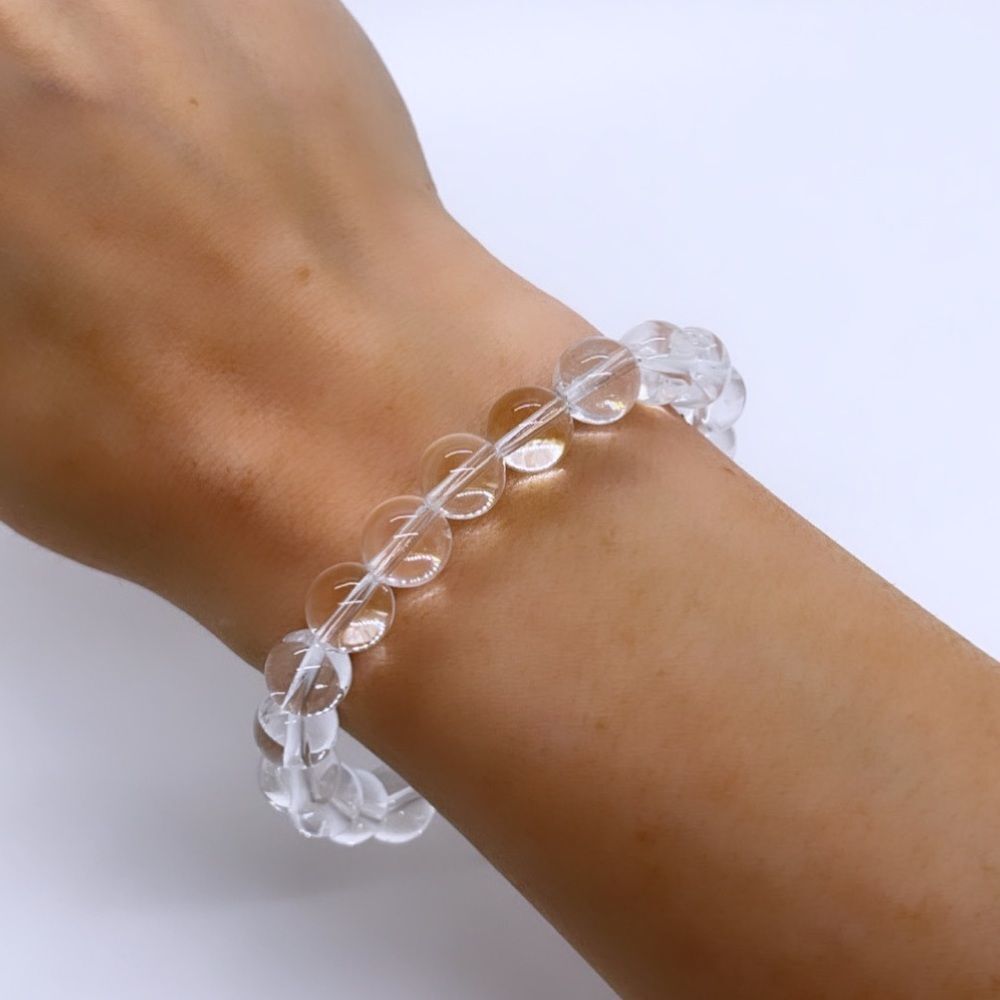 NWT Wool + Pepper Co. All Clear Beaded Bracelet